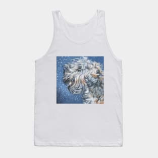 Soft-coated Wheaten Terrier Fine Art Painting Tank Top